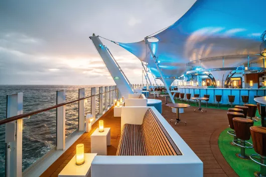 AIDA Cosma Nova LanaiBar Ansicht AIDA Cosma Nova Lanai Bar